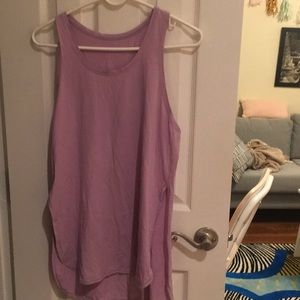 Lululemon Tank with side slit